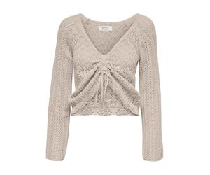 Only Onlnola L/S Ruching Pullover Ex Knt Maglione Lavorato a Maglia Donna