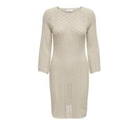 ONLY Onlnola Life 3/4 Dress Ex Knt Abito Lavorato a Magli, Grigio, M Donna