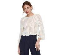 ONLY Pullover 'ONLNola Life' bianco, Taglia M