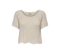 ONLY Onlnola Life S/S-Pullover Knt Nca, Ballerino di Nuvola, L Donna