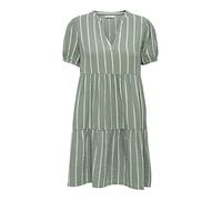 ONLY Onlnora S/S Abito Largo Ptm Estivo Donna