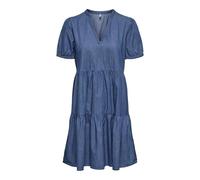 ONLY Onlnova Azure S/S Thea Dress Wvn, Media Blu Denim, S Donna