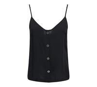 Only Onlnova Life Button Singlet Solid Wvn 2 Canottiera Donna (Pacco da 1)