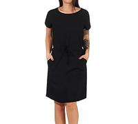 ONLY Onlnova Life Connie Bali Dress sol. Ptm Abito da Donna, Nero, 42