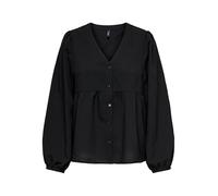 ONLY Onlnova Life Elite L/S Ebba Top, Nero, M Donne, Nero, M