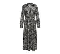 ONLY Onlnova Life Elite L/S Renna Long Dress, Nero, L Donna