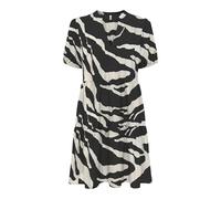 ONLY Onlnova Life Elite S/S Thea Dress AOP, Nero, M Donna