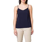 ONLY Onlnova Life Paris Singlet Solid Wvn 7 Canottiera, Night Sky, 38 Donna