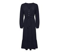 ONLY Onlnova Life Vis Amy Long Dress Solid, Vestito Donna, Night Sky,