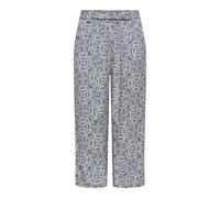 ONLY Onlnova Life Vis Crop Palazzo Pant AOP, Ombre Blu, 48 Donna