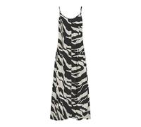 ONLY Onlnova Life Vis Gigi Long Dress AOP Abito Lungo, Nero, XL Donna
