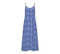 ONLY Onlnova Life Vis Gigi Long Dress AOP, Blu - Palace Blue, L
