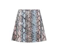 ONLY Onlnova Life Vis Jean Skort, Ombre Blu, L Donna
