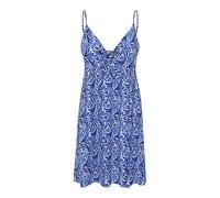 ONLY Onlnova Life Vis Jules Dress AOP, Blu-Palace Blue, M Donna