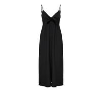 ONLY Onlnova Life Vis Jules Long Dress Solid, Nero, S Donna