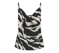 ONLY Onlnova Life Vis Jules Singlet AOP da Donna, Nero, S