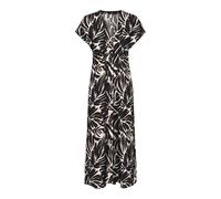 ONLY Onlnova Life Vis Mollie Long Dress Wvn Abito Lungo, Nero, S Donna
