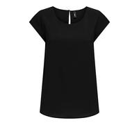 ONLY Onlnova Life Vis S/S Top, Nero, XL, Nero, XL