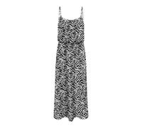 ONLY Onlnova Life Vis Strap Maxi Dress AOP, Nero, 44 Donna