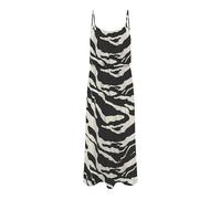 ONLY Onlnova Life Vis Strap Maxi Dress AOP, Nero, 48 Donna