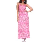 ONLY Onlnova Life Vis Strap Maxi Dress AOP, Rosa Shocking, 44 Donna