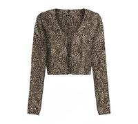 ONLY Onlnova Life Vite L/S Hailey Tie Top, Sierra, S Donne, Sierra., S