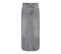 ONLY Onlolivia HW Wide RW Skirt DNM SIK Gonna Jeans Alta E Vita Elastica, Denim Grigio Chiaro, S Donna