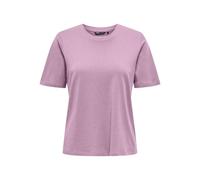 ONLY Onlonly S/S Tee Jrs Noos T-Shirt Scollo A Maniche Corte per Il Massimo Comfort, Mauve Mist, XS Donna