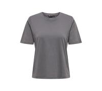 ONLY Onlonly S/S Tee Jrs Noos T-Shirt Scollo A Maniche Corte per Il Massimo Comfort, Perla Nera, S Donna