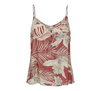 ONLY Onlpalina Life Singlet Ptm Top da Donna, Colore: Rosso, S