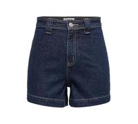 ONLY Onlparis HW DNM - Pantaloncini Mae, Blu Jeans Scuro, S