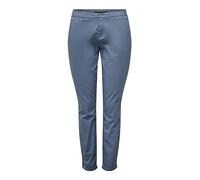 ONLY Onlparis Reg Chino Pant Pnt Noos Pantaloni da Donna, Blue Mirage., 34W x 32L