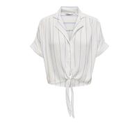 ONLY Onlpaula Life S/S Tie Shirt Wvn Noos, Ballerino di Nuvola, S
