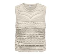 ONLY Onlpaula SL O-Neck Top Knt da Donna, Betulla, S