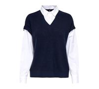 ONLY Onlpayson LS Polo Mix Knt, Cielo Notturno, M