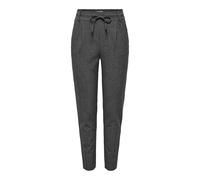 ONLY Onlpoptrash-dell Easy Mel Pant TLR Pantaloni, Grigio Scuro mélange, (L) W x 32L Donna