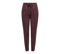 ONLY Onlpoptrash Life Easy col Pant Pnt Noos Pantaloni, Rosso Caoba, XS / 30L Donna