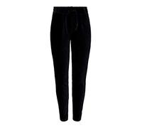 ONLY Onlpoptrash-Sally Easy MW Rib Pnt, Pantaloni Donna, Nero, L / 34L