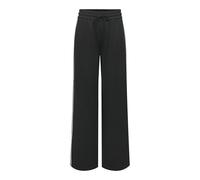 Only Pantaloni Onlpoptrash-Tadia MW X-Wide Tape Nero XS W x 32L