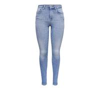 ONLY Onlpower Life Mid Push Up SK Rea934 Noos, Jeans Donna, Denim Blu Brillante, M / 30L
