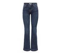Only Onlpower Mid Flared Pushup DNM Gen332 Onlpower Mid Flared Pushup DNM Gen332, Blu Jeans Scuro, (L) W x 32L
