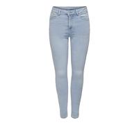 ONLY Onlpower Mid Waist SK Push Up AZ Box Jeans Skinny Fit Donna