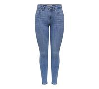 Only Onlpower Push Up Ank DET DNM, da Donna, a Vita Media, Blu Chiaro (Denim Azzurro), S/30L