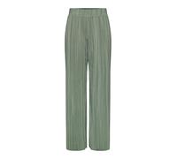 ONLY - Pantaloni plissé a fondo ampio verdi in coordinato-Verde 36