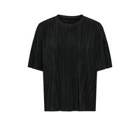 ONLY Onlravenna S/S Plisse Top Noos Jrs, Nero, L