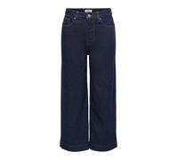 ONLY Onlregina HW Wide Crop DNM Dia215 Noos, Blu Jeans Scuro, S