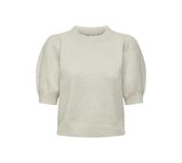 ONLY - Maglione lavorato beige con maniche a tre quarti-Neutro 38