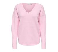 Only Onlrica Life L/S Collo a V Knt Noos, Pink-a-Boo, M