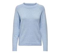 ONLY Onlrica Life L/S Pullover Knt Noos Maglione con Scollo Rotondo, Little Boy Blue, M Donna