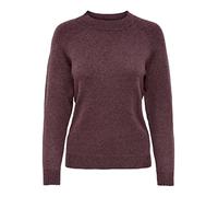 ONLY Onlrica Life L/S Pullover Knt Noos, Marrone Rosa, XL Donna